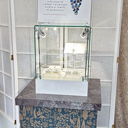 1 x SPECTRUM 12V MR11 4W LED Stalk Spotlight Kit - Chrome