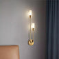 Spire Sleek LED Wall Light 12W Warm White Modern Metal G9 Bulb
