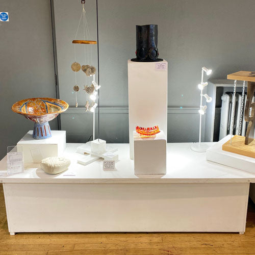 TSP3 Freestanding LED Desktop Spotlight Kit with 6500K Daylight White LED Lamps - Chrome (Copy)