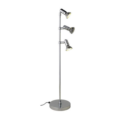 TSP3 Freestanding LED Desktop Spotlight Kit with 3000K Warm White LED Lamps - Chrome