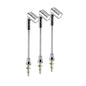 3 x SPECTRUM 1W LED Pro Stalk Spotlight Kits - Chrome