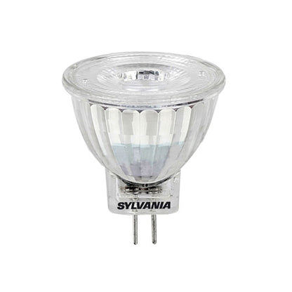 2 x SPECTRUM 12V MR11 4W LED Stalk Spotlight Kit - Chrome