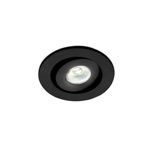 1W 350mA 15 Degree MINI SERIES Adjustable LED Downlight (6000K) Black (DL11101B/D/15)