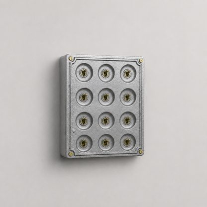 12 Gang 2 Way Solid Cast Metal Conduit Toggle Light Switch