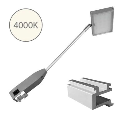 EXPO20 - 20W 4000K Cool White LED Display Floodlight - Silver