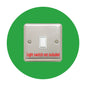 Single Light Switch Surround, round