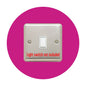 Single Light Switch Surround, round