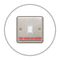 Single Light Switch Surround, round