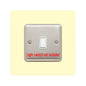 Single Light Switch Surround, square