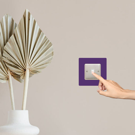 Single Light Switch Surround, square