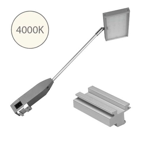 EXPO20 - 20W 4000K Cool White LED Display Floodlight - Silver