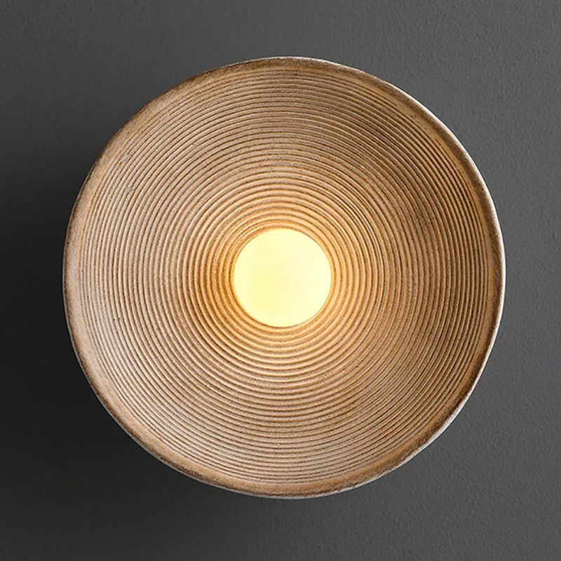 Desert Wall Lamp Scandi Style Warm White LED Light Bedroom