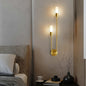 Spire Sleek LED Wall Light 12W Warm White Modern Metal G9 Bulb