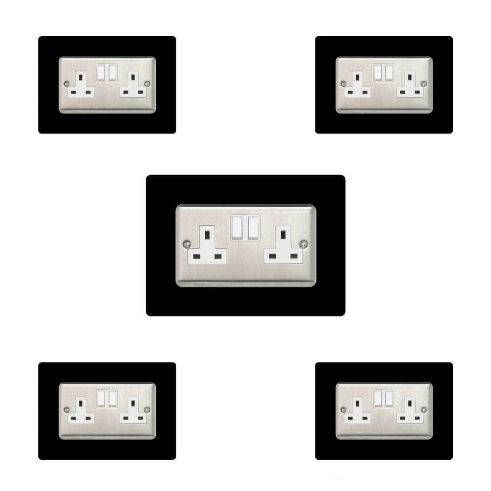 Set of 5 Double Socket Surrounds – Page 2 – Display Lighting