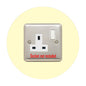 Single Socket Surround, round
