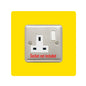 Single Socket Surround, square