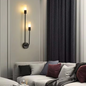 Spire Sleek LED Wall Light 12W Warm White Modern Metal G9 Bulb