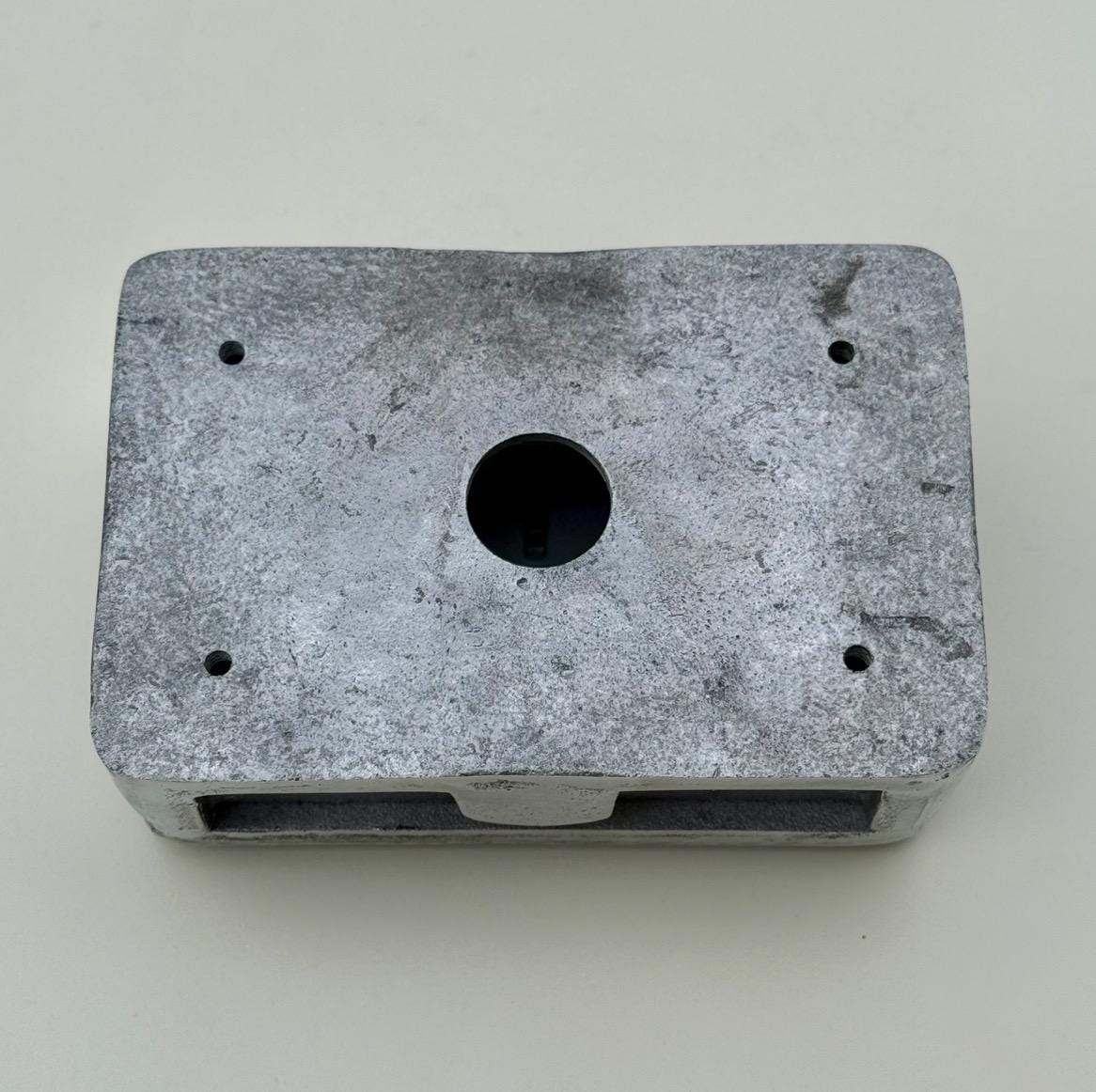 Brushed Steel Double Switched 13A Power Socket Grey Insert 230V 2 Gang 2G